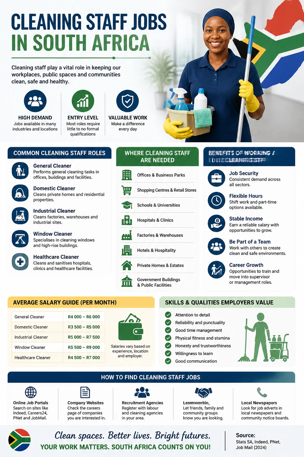 Cleaning Staff Jobs