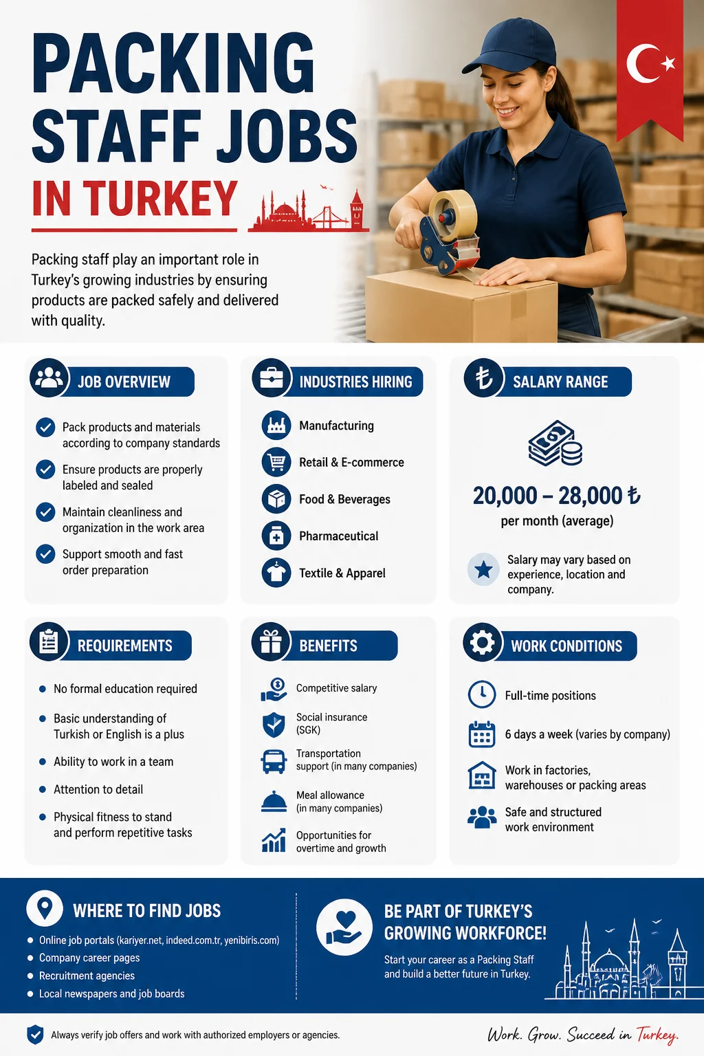 Packing Staff Jobs