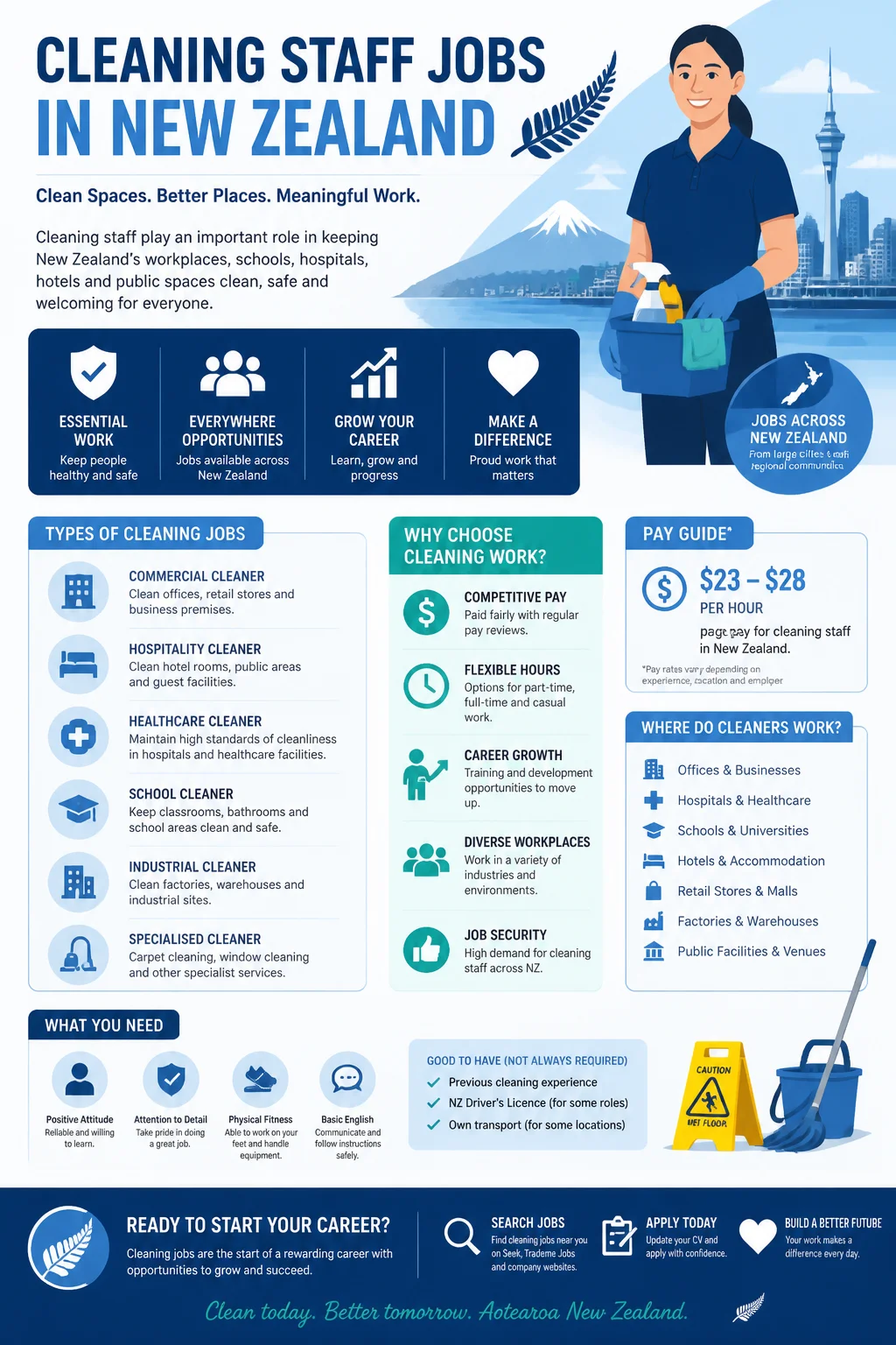 Cleaning Staff Jobs