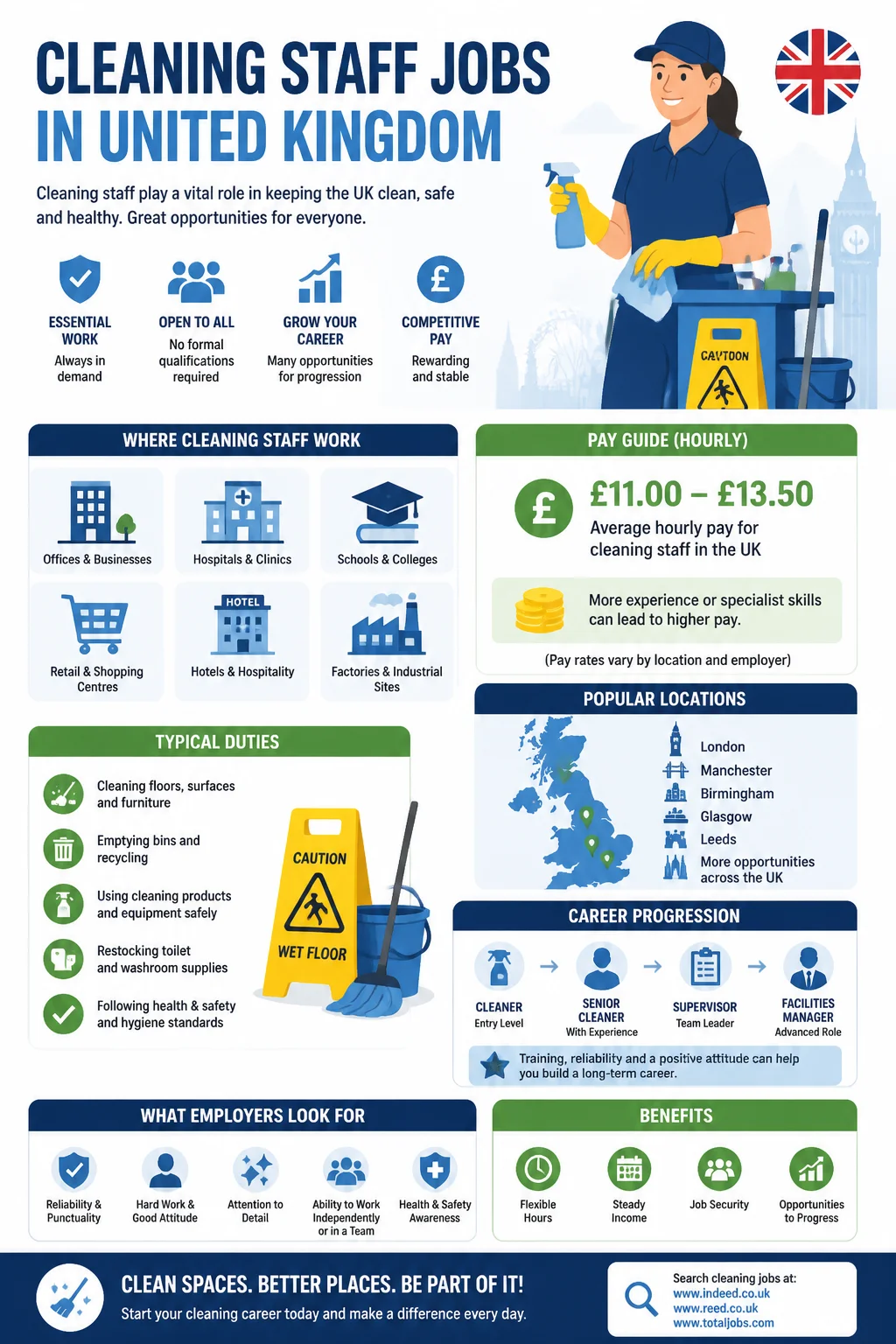 Cleaning Staff Jobs